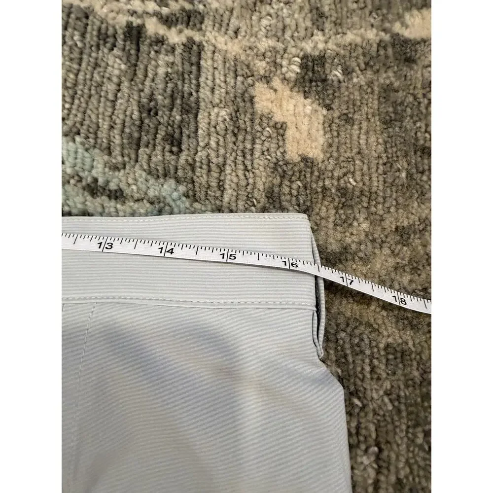 Travis Mathew Lifestyle Performance Carlsbad Shorts Light Grey Sz 32 NWT $98